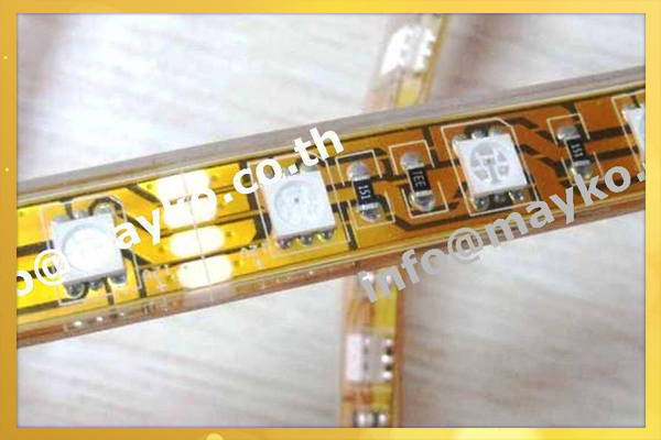 ไฟ LED Strip : 5050-SMD (60 LEDS / ชนิดกันน้ำพิเศษ IP68 )